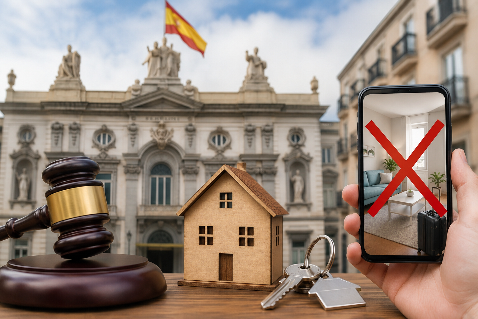 El Tribunal Supremo de España anuló el registro nacional único de alquileres de corta duración, que obligaba a las viviendas turísticas a inscribirse para poder anunciarse en plataformas como Airbnb